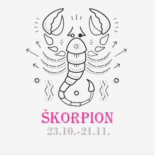 Horoskop škorpion ljubavni