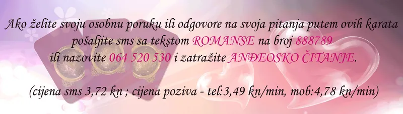 Karte Anđeli Romanse